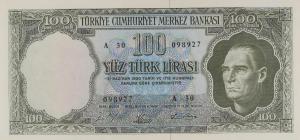 Gallery image for Turkey p177a: 100 Lira
