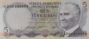 Gallery image for Turkey p179: 5 Lira