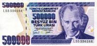 Gallery image for Turkey p212: 500000 Lira