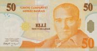Gallery image for Turkey p220: 50 New Lira