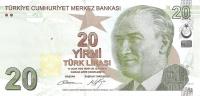 Gallery image for Turkey p224b: 20 Lira