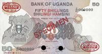 p18s from Uganda: 50 Shillings from 1982