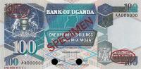 p31s from Uganda: 100 Shillings from 1987