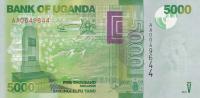 p51a from Uganda: 5000 Shillings from 2010
