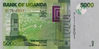 p51e from Uganda: 5000 Shillings from 2017