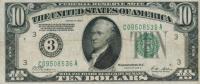 p421a from United States: 10 Dollars from 1928