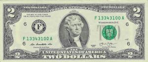 p538 from United States: 2 Dollars from 2013