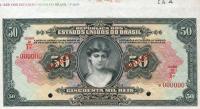 p105s from Brazil: 50 Mil Reis from 1926