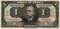 p131A from Brazil: 1 Mil Reis from 1944