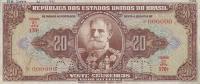 p144s from Brazil: 20 Cruzeiros from 1950