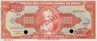p181s from Brazil: 1000 Cruzeiros from 1963