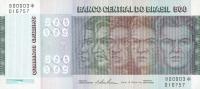 p196Ar from Brazil: 500 Cruzeiros from 1979