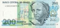 p229r from Brazil: 200 Cruzeiros from 1990