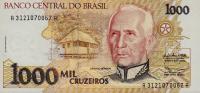 p231a from Brazil: 1000 Cruzeiros from 1990