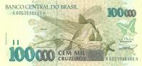 p235b from Brazil: 100000 Cruzeiros from 1993