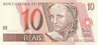 p245Ah from Brazil: 10 Reais from 1997