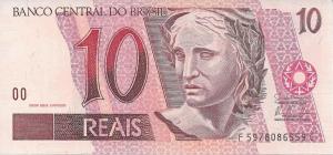 p245Am from Brazil: 10 Reais from 1997