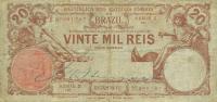 p43a from Brazil: 20 Mil Reis from 1907