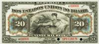 p45s from Brazil: 20 Mil Reis from 1912