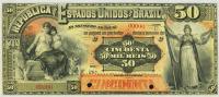 p49s from Brazil: 50 Mil Reis from 1893