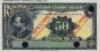 p59ct from Brazil: 50 Mil Reis from 1936