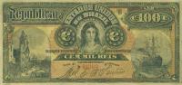 p60a from Brazil: 100 Mil Reis from 1892