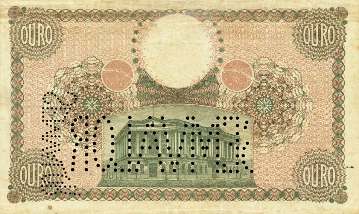 Back of Brazil p99r: 500 Mil Reis from 1906