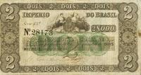 pA229a from Brazil: 2 Mil Reis from 1852