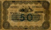 pA233a from Brazil: 50 Mil Reis from 1852