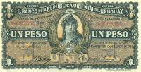 p21 from Uruguay: 1 Peso from 1934