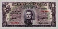 p37d from Uruguay: 10 Pesos from 1939