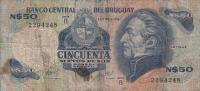 p61a from Uruguay: 50 Nuevos Pesos from 1978