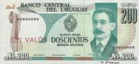 Gallery image for Uruguay p66s: 200 Nuevos Pesos