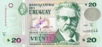Gallery image for Uruguay p74a: 20 Pesos Uruguayos
