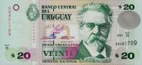 Gallery image for Uruguay p74b: 20 Pesos Uruguayos