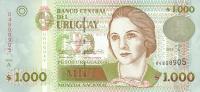 p79a from Uruguay: 1000 Pesos Uruguayos from 1995