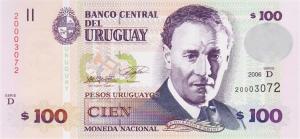 Gallery image for Uruguay p85A: 100 Pesos Uruguayos