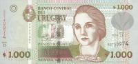 Gallery image for Uruguay p91c: 1000 Pesos Uruguayos