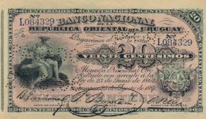 Gallery image for Uruguay pA88b: 20 Centesimos