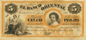 Gallery image for Uruguay pS384p: 5 Pesos