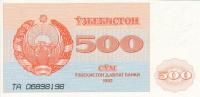 Gallery image for Uzbekistan p69a: 500 Sum