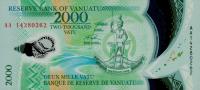 p14 from Vanuatu: 2000 Vatu from 2014