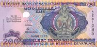 p9 from Vanuatu: 200 Vatu from 1995