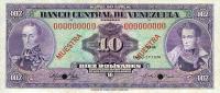 p51s2 from Venezuela: 10 Bolivares from 1976