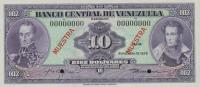 p51s4 from Venezuela: 10 Bolivares from 1979