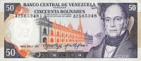 p54a from Venezuela: 50 Bolivares from 1972