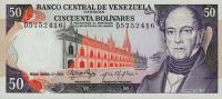 p54c from Venezuela: 50 Bolivares from 1976