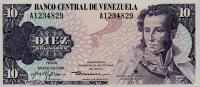 p57a from Venezuela: 10 Bolivares from 1980