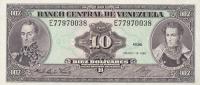 p61a from Venezuela: 10 Bolivares from 1986