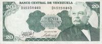 Gallery image for Venezuela p63a: 20 Bolivares